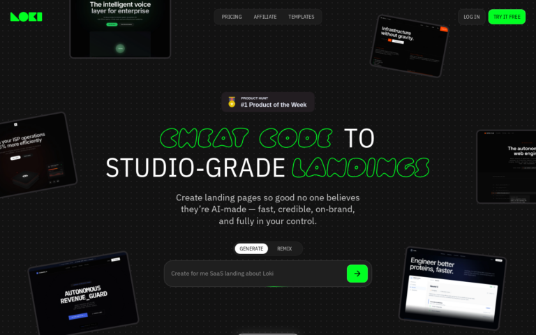 Loki.Build Review (2026): The AI Landing Page Builder That Pays 50% Commission